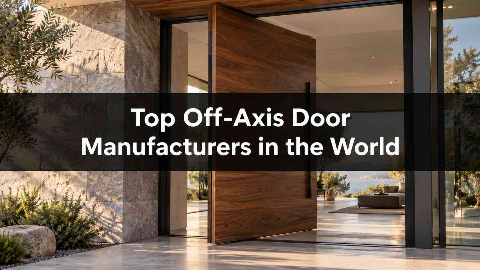 Top 8 Off-Axis Door Manufacturers in the World