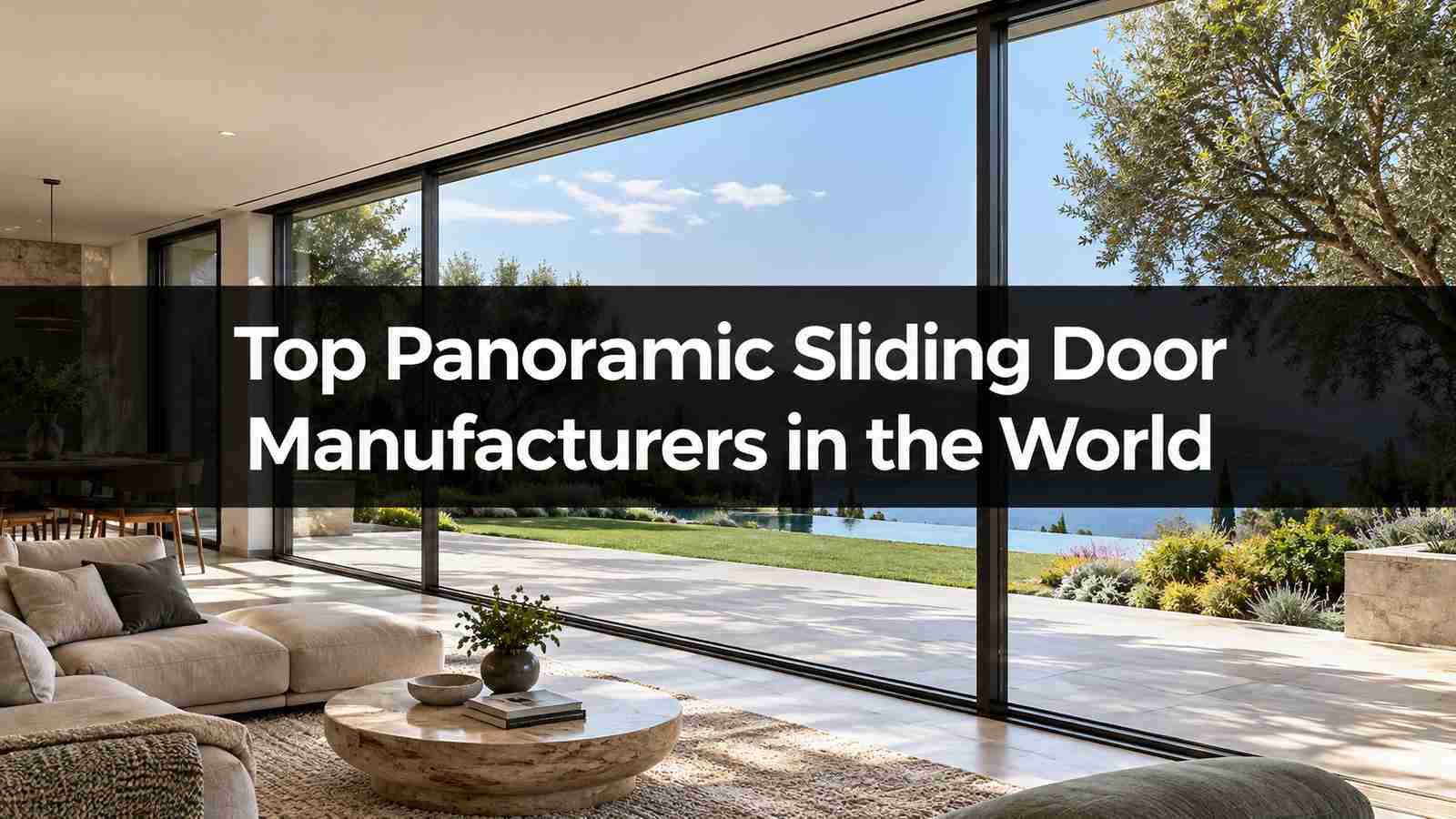 Top 8 Panoramic Sliding Door Manufacturers in the World