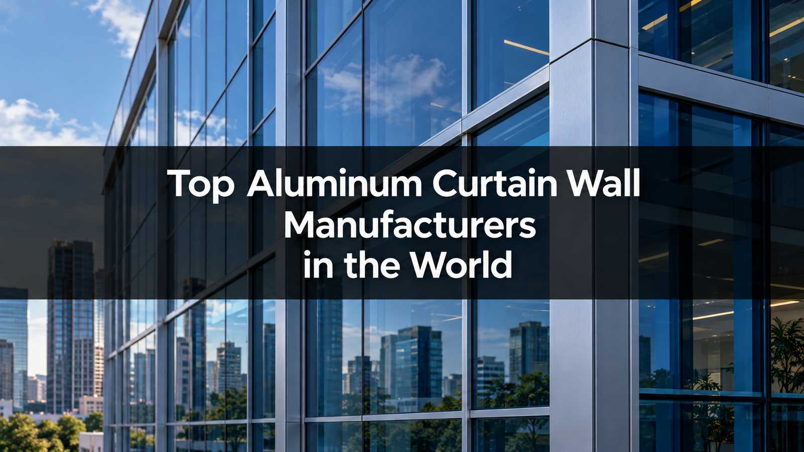 Top 10 Aluminum Curtain Wall Manufacturers in the World